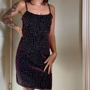 Paisley party dress